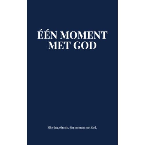 één moment met God - Boeken En Cadeaus
