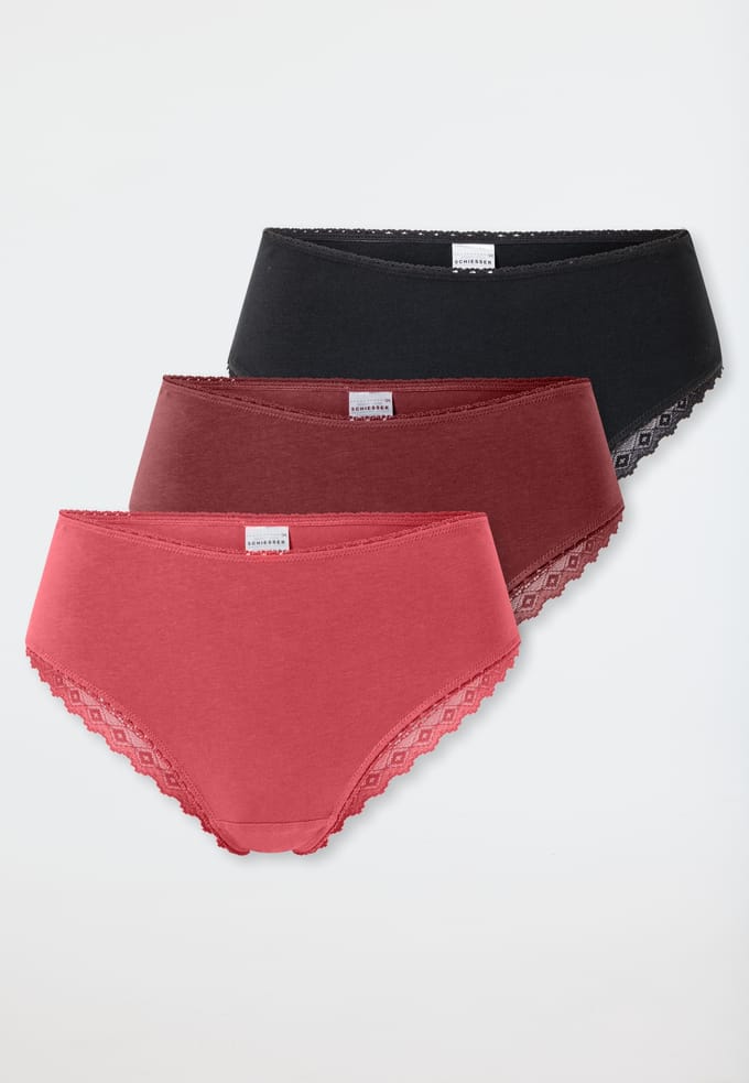 Braziliaanse set van 3 kanten meerkleurig - Moderne Multipacks 46
