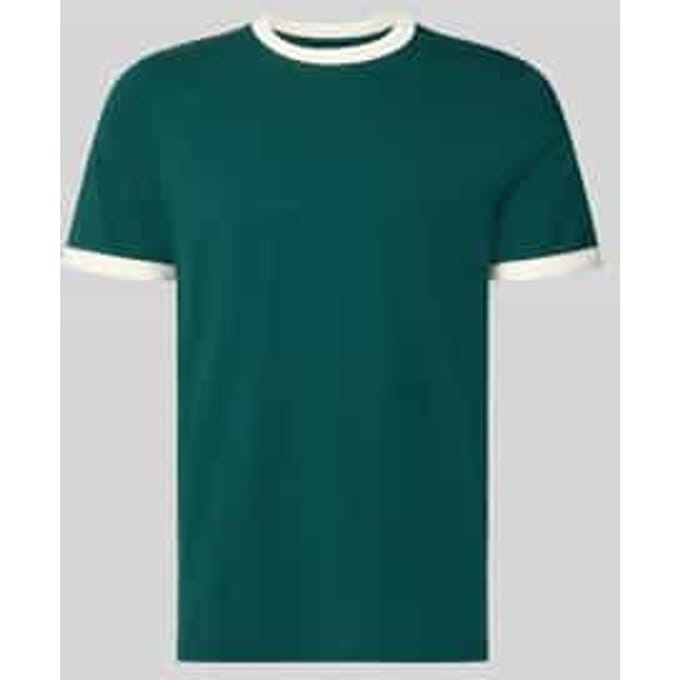Regular fit t-shirt van puur katoen