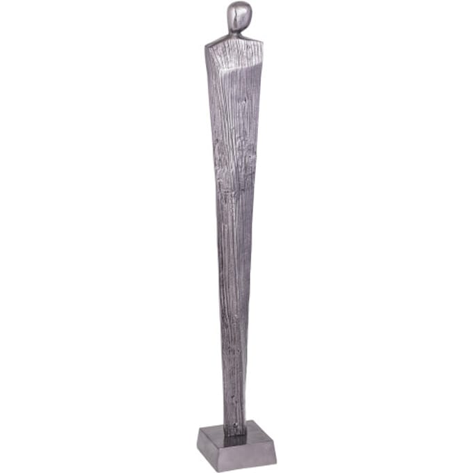 PTMD - Beeld Symon - Zwart - 13x13x92cm