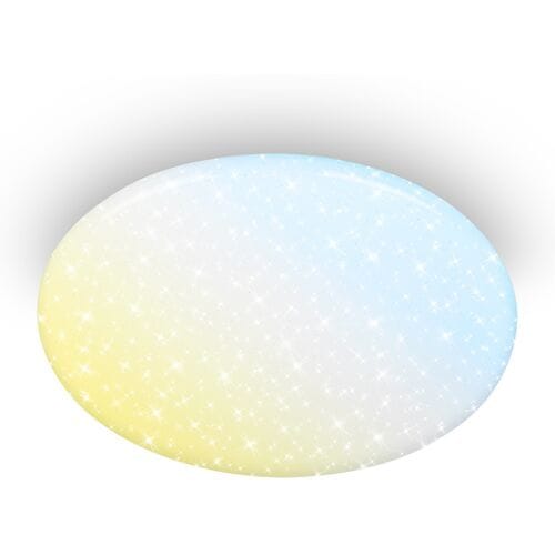BRILONER Verb - Dimbaar Plafonniere - CCT - plafondlamp met afstandsbediening - wit - Ø56cm