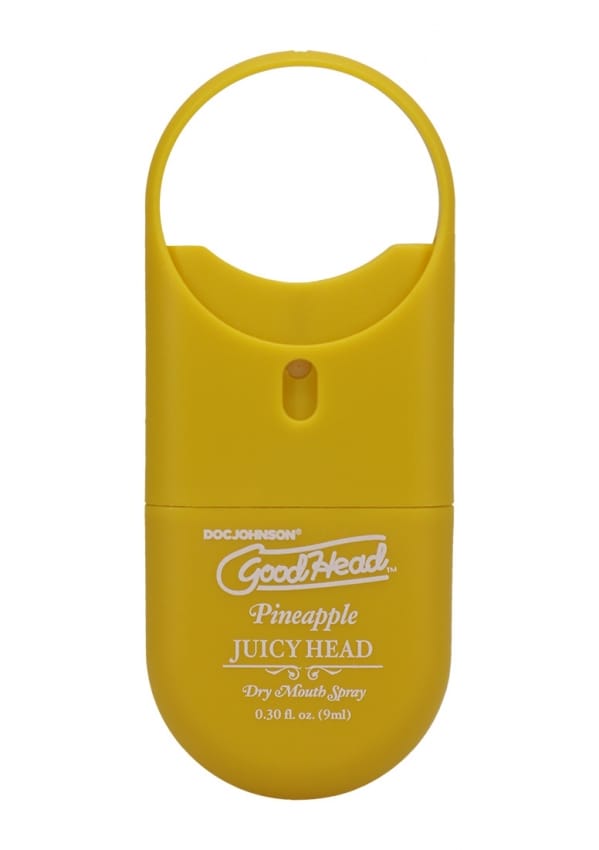 Doc Johnson - Juicy Head - Dry Mouth Spray To-Go - Pineapple - 0.3 fl oz / 9 ml