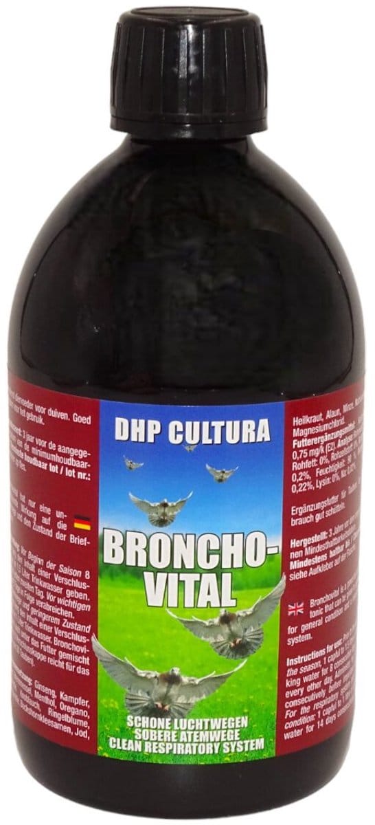 DHP Cultura Bronchovital 1L - voor postduiven