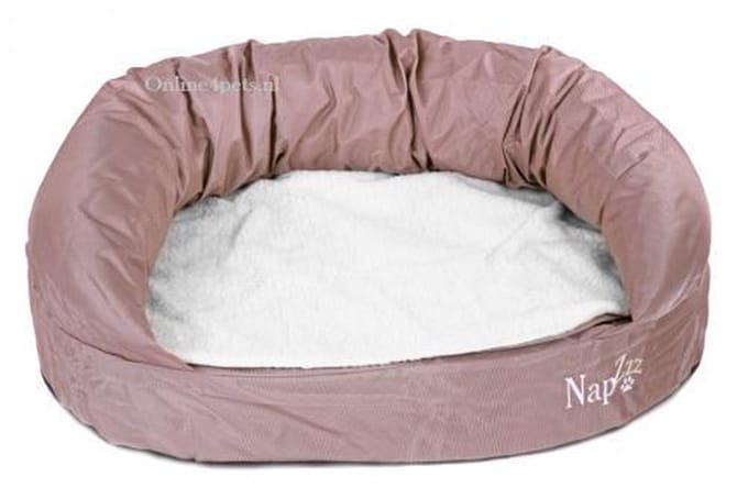 Napzzz High Sofa Bed - Taupe 100x70 cm