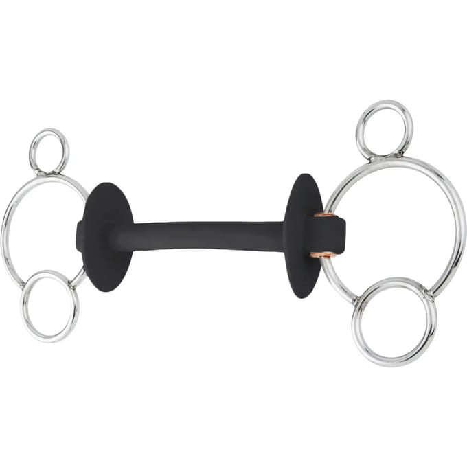 Mors 3 of 4 ringen voor extra zachte paard Beris Prime