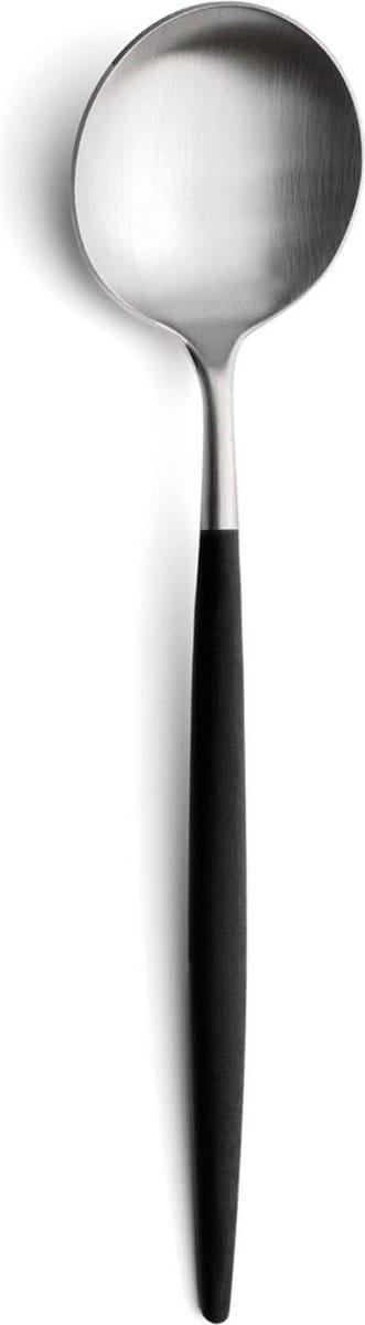 Cutipol Goa - Tafellepel - Zwart/RVS (6 stuks)