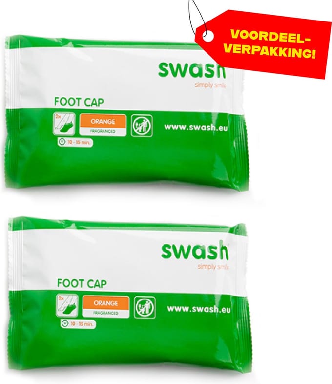 2x Swash Foot Cap - 2 x 2 stuks - Voordeelverpakking!