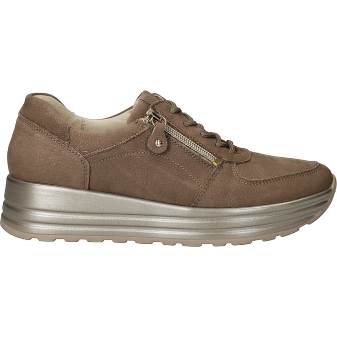Waldlaufer Lana Sneakers - Dames - Taupe - Maat:40