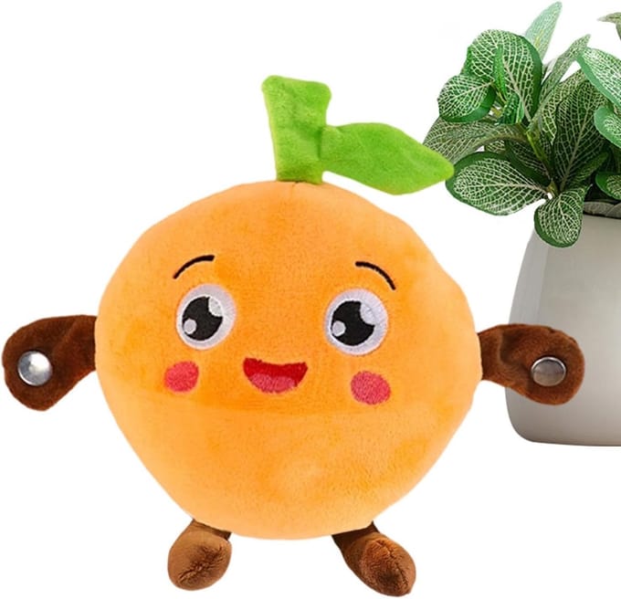 Muziek Pluche Dier - Zingende Pop - Educatief Spelen - Interactieve Geluiden - 28 cm - Multicolor