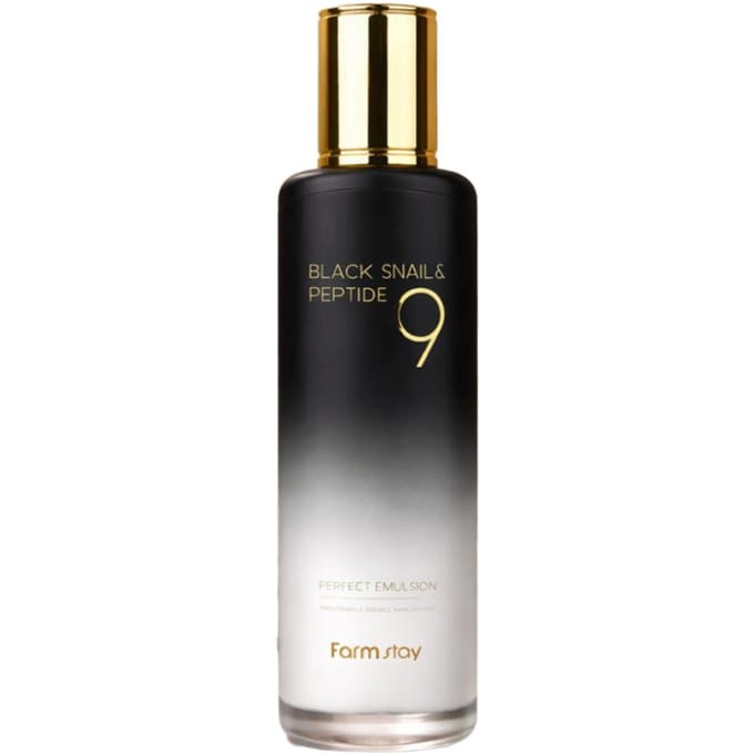 Farmstay Black Snail & Peptide 9 Émulsion Parfaite 120 ml