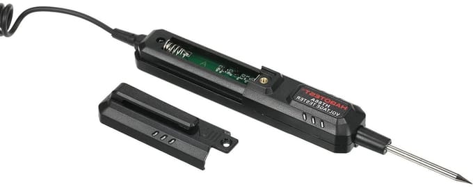 Spanningsdetector - Autocircuittest - Voertuigonderhoud - Digitaal LCD - 0-100V - Zwart