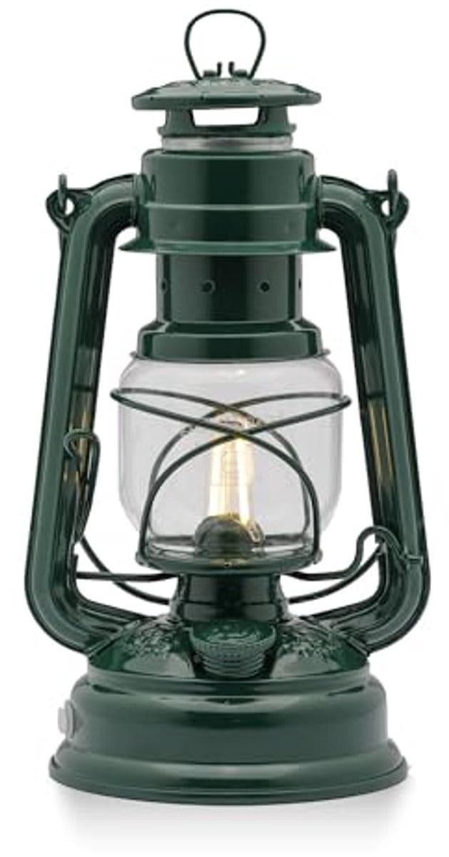 LED Stormlamp Mos Groen - Dimbare Buitenverlichting voor Tuin en Balkon