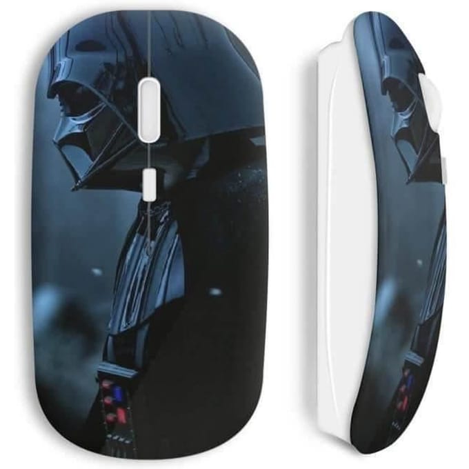 Darth Vader zwarte Star Wars draadloze muis