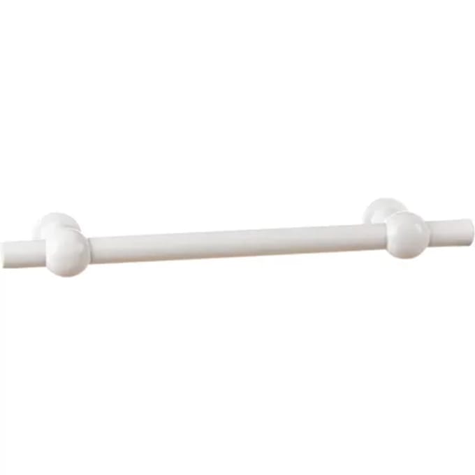 Bertomani Meubelgreep 541 - Zamak Wit - 96mm - 2 Stuks