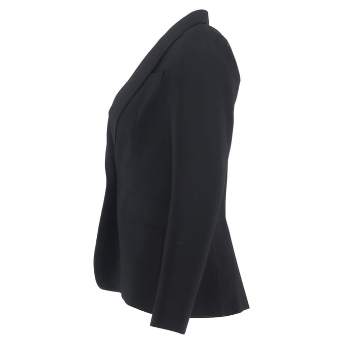 Joseph Enkele Knoop Blazer in Zwarte Polyester