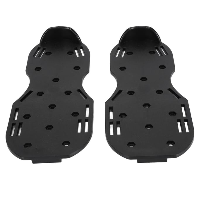 Crampons à neige Crampon Sur Chaussures 4,2 cm Époxy autonivelant Chaussures à pointes pour sol pour jardin black