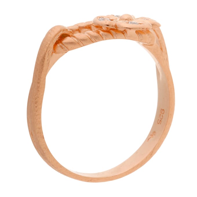 Orphelia Dames 925 Sterling Zilveren Ring - Roze ZR-6020/1
