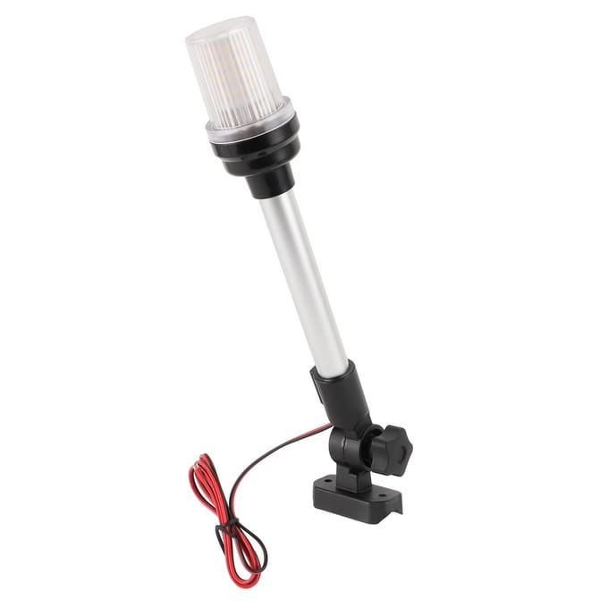 Ankerlicht Omnidirectioneel IP67 Waterdicht Boot Heklicht LED Opvouwbaar Marine Navigatielicht white