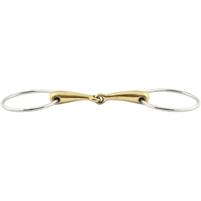 2-rings bit voor grote paarden Jump'In 90 mm