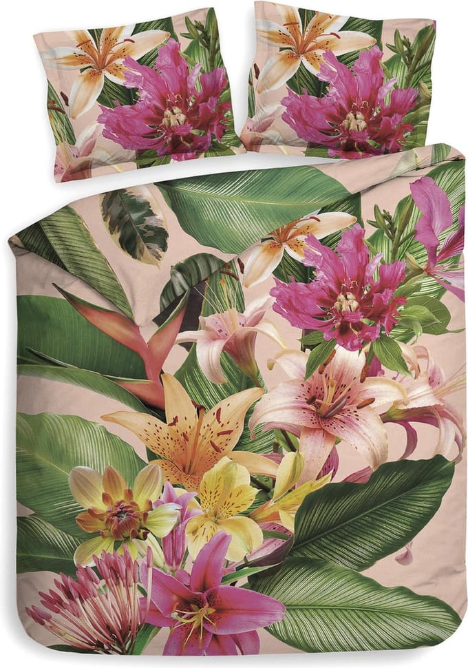 Heckett & Lane dekbedovertrek Reese (Multi)-200x200/220 cm
