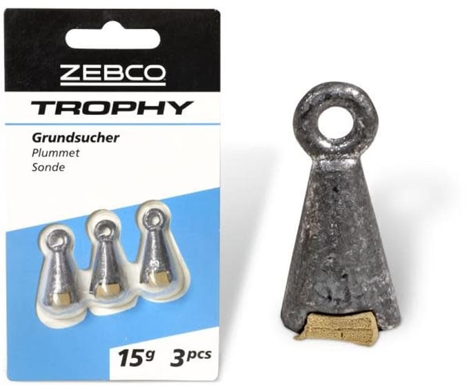 Zebco Trophy Plummet (3 pcs) - Maat : 15g