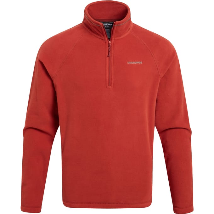 Craghoppers Heren Corey VI Half Zip Fleece Top (Donkere veldspaat)