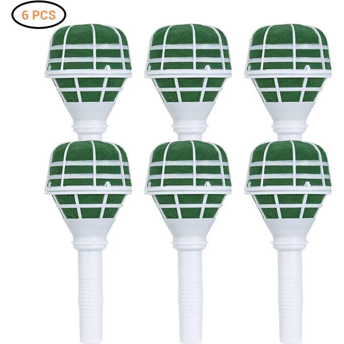 6 STuks Bloemenhouders Schuim Bloemenhandvat Lichtgewicht Doe-het-zelf Bloemenaccessoires voor Bruids white
