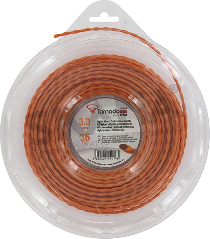 OZAKI TORNADO PRO ALUCUT - Spiraalvorm 3,3 mm x 36 m