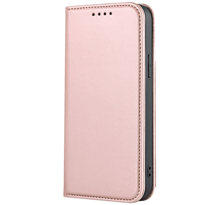 CaseBody  iPhone 12 Pro Max Lux Bookcase Hoesje Roségoud