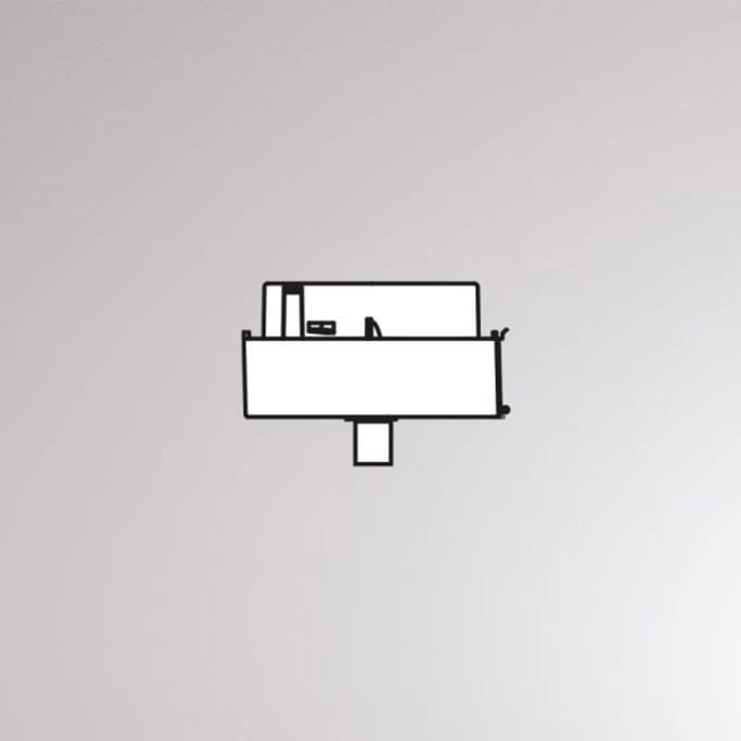 Molto Luce Hanglampen-adapter voor Volare-rail, wit