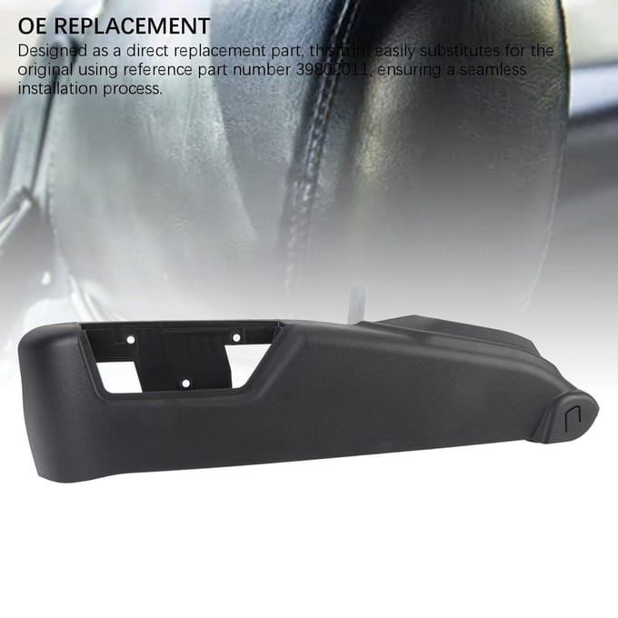 Elektrische Stoelrail Buitenbekleding Langdurige Effectieve Bescherming 39802011 voor S60 S80 V70 XC70 XC90 gray