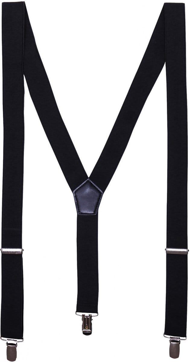 Bretels One Size Premier Black 60% Polyester, 40% Rubber