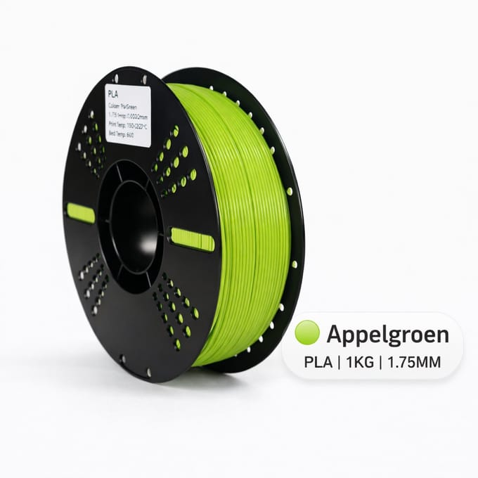 PLA+ Filament – Appel Groen – 1.75mm – 1KG – Koppelprint