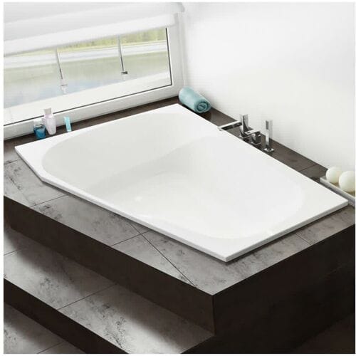 Hoesch Spectra trapezoid bathtub 180 x 120 cm left version 3666.010