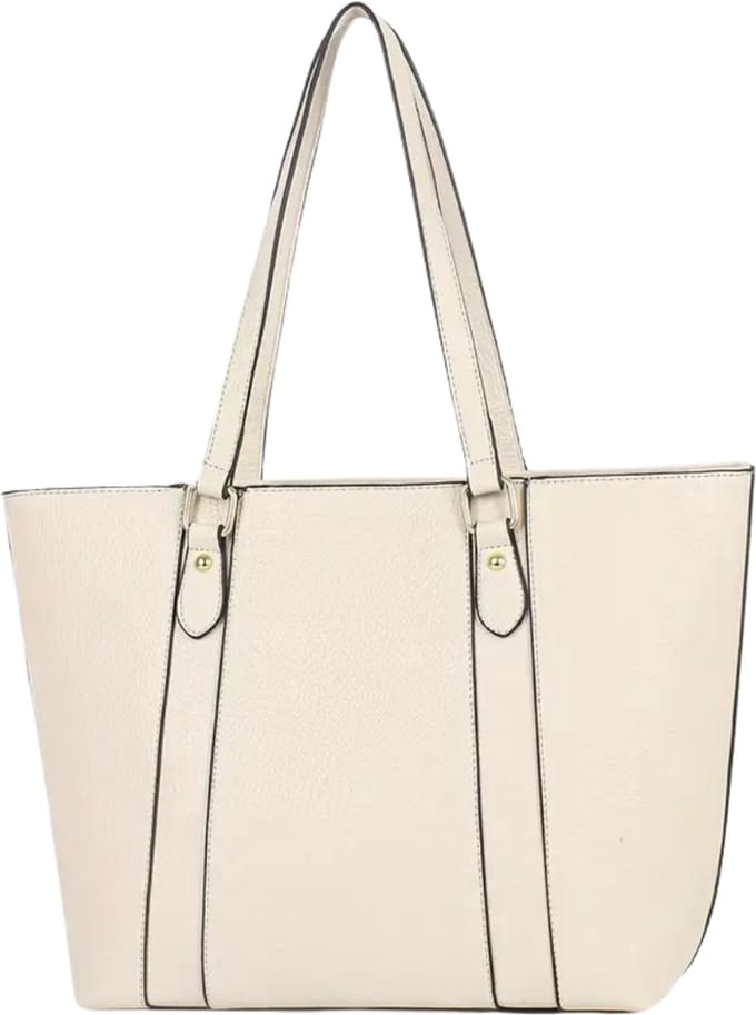 Nivard Handtas Dames - Schoudertas - School - Shopper - Schooltas - Werktas - Beige