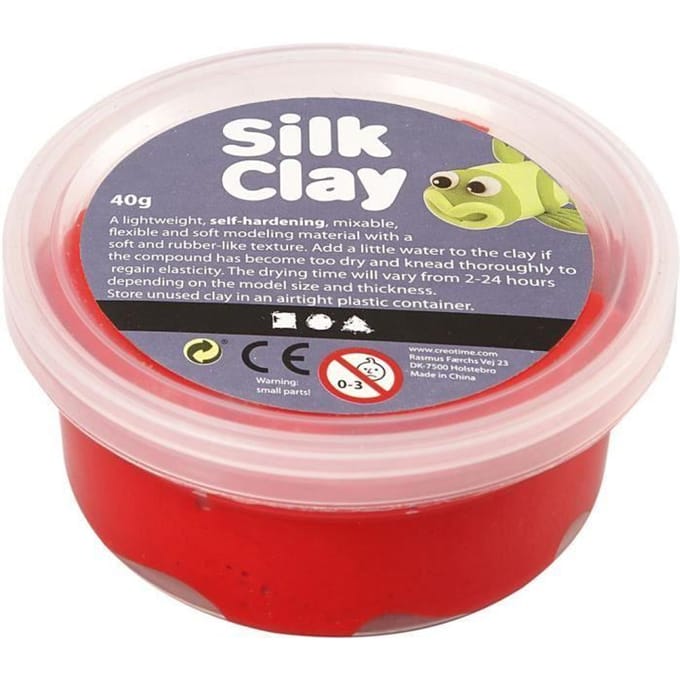 Silk Clay - Red 40gr.