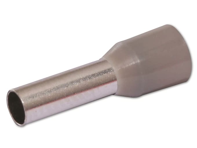 QUADRIOS Adereindhuls 22C430, 4 mm², Grijs, Gedeeltelijk geïsoleerd, 100 stuks