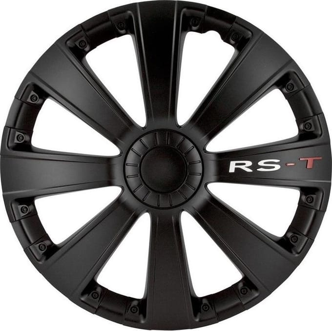 Autostyle Wieldoppen Rs-t 14 Inch Abs Zwart Set Van 4