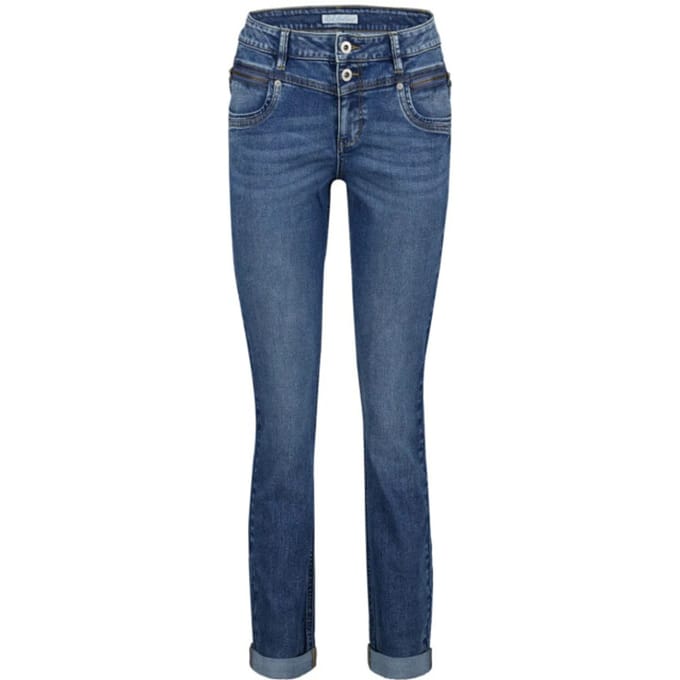Red Button Jeans Sienna Classic 2zip Srb4363 Classic Blue Dames Maat - W34