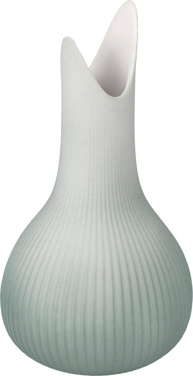 Goebel - Studio 8 | Vaas Raindrop Mint | Porselein - 15cm
