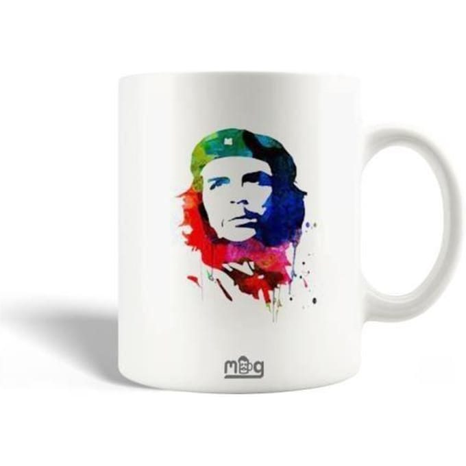 Mug en Céramique - Ernesto Che Guevara - 30cl - Blanc - Compatible Lave-Vaisselle - Rond