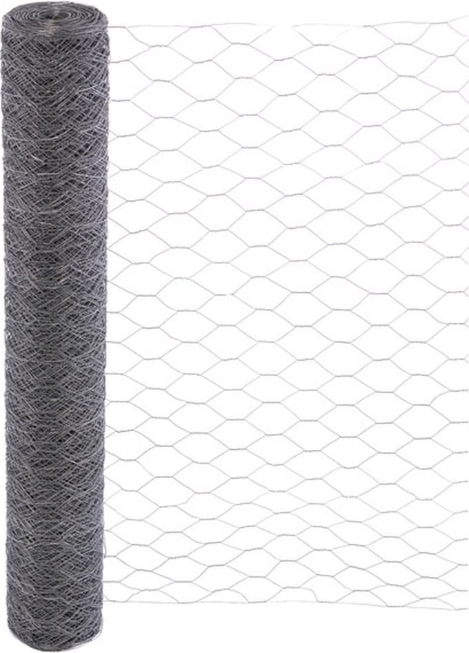 Kippengaas Rol - lxh 50m x 120cm - Metaal