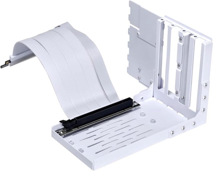 Verticale GPU Kit - Videokaart Houder - PC Bouwen - Stalen Frame - 19.7 cm - Zwart