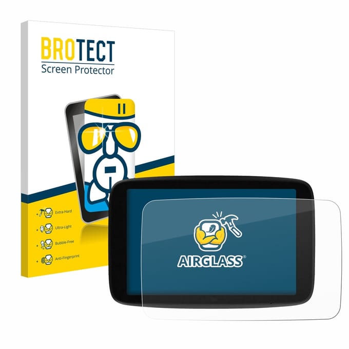 Screenprotector voor TomTom GO Superior 7" Beschermglas transparant