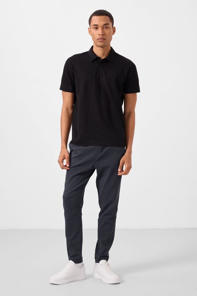 Heren Rechte Pijpen Gabardine Chino's