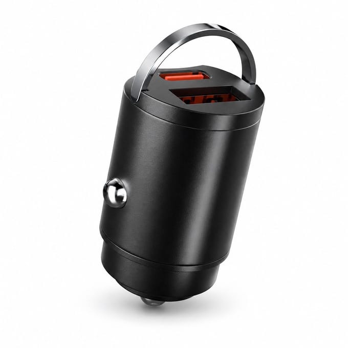 ThunderGold Autolader USB C - Auto Oplader USB C - Auto Lader - USB Autolader - Autolader USB - Autoladers - Auto Snellader - USB Oplader Auto - Autolader USB C 2 Poorten - Auto Oplader USB
