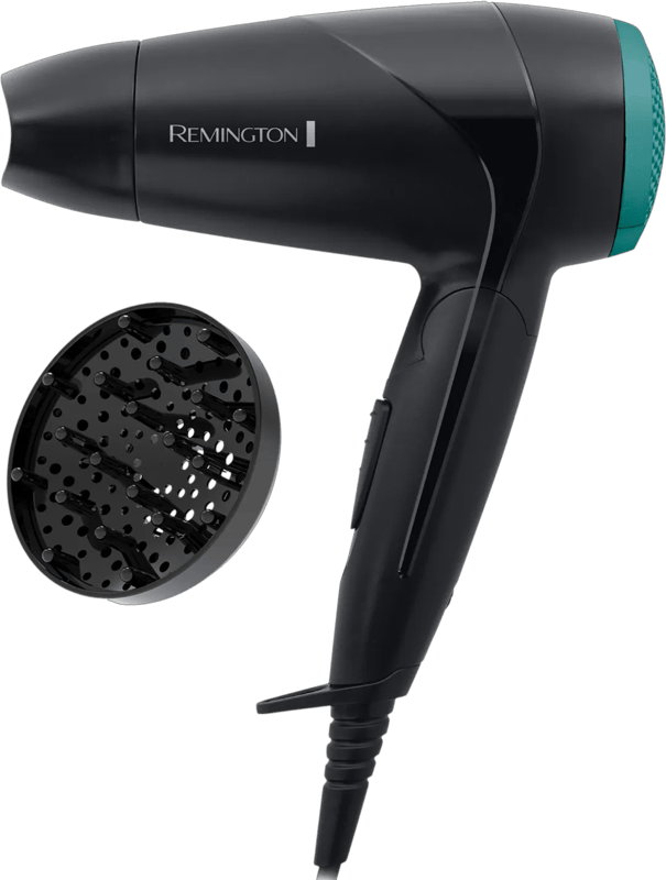 Remington D1500 Reishaardroger / Inklapbare Reisföhn 2000 Watt