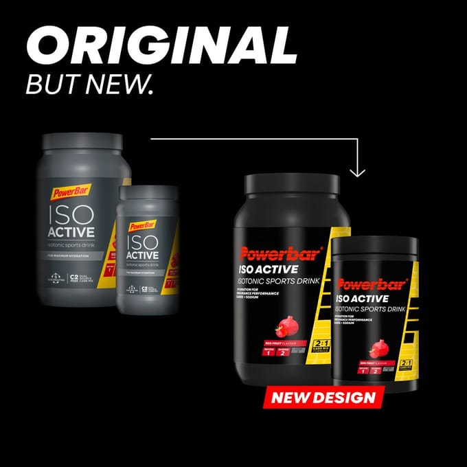 Powerbar sportdrank | IsoActive | Red Fruit | 600 gram - 9 liter