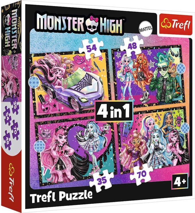 Trefl Monster High Legpuzzel - 70 stukjes - Vanaf 4 jaar