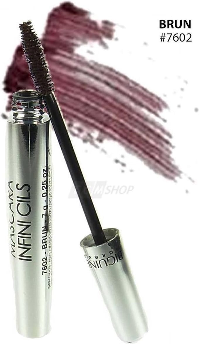 BIGUINE MAKE-UP PARIS - MASCARA INFINI CILS - 7602 Brun - Mascara - 7g